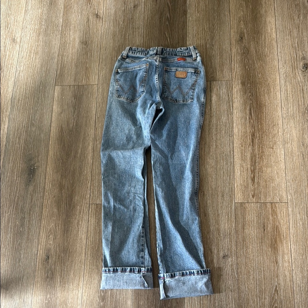 Wrangler Women's Straight Leg Jeans - Blue